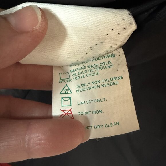 VTG Obermeyer Womens Ski Jacket Thermolite 90s Cinch Waist Hood Winter Sports 10 - Picture 14 of 14